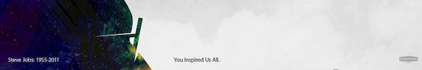 Steve Jobs (You inspired us all)