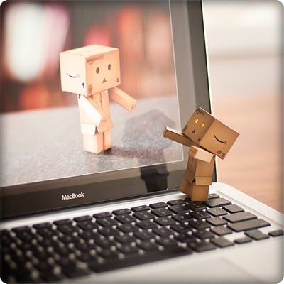 Danbo houdt van Apple
